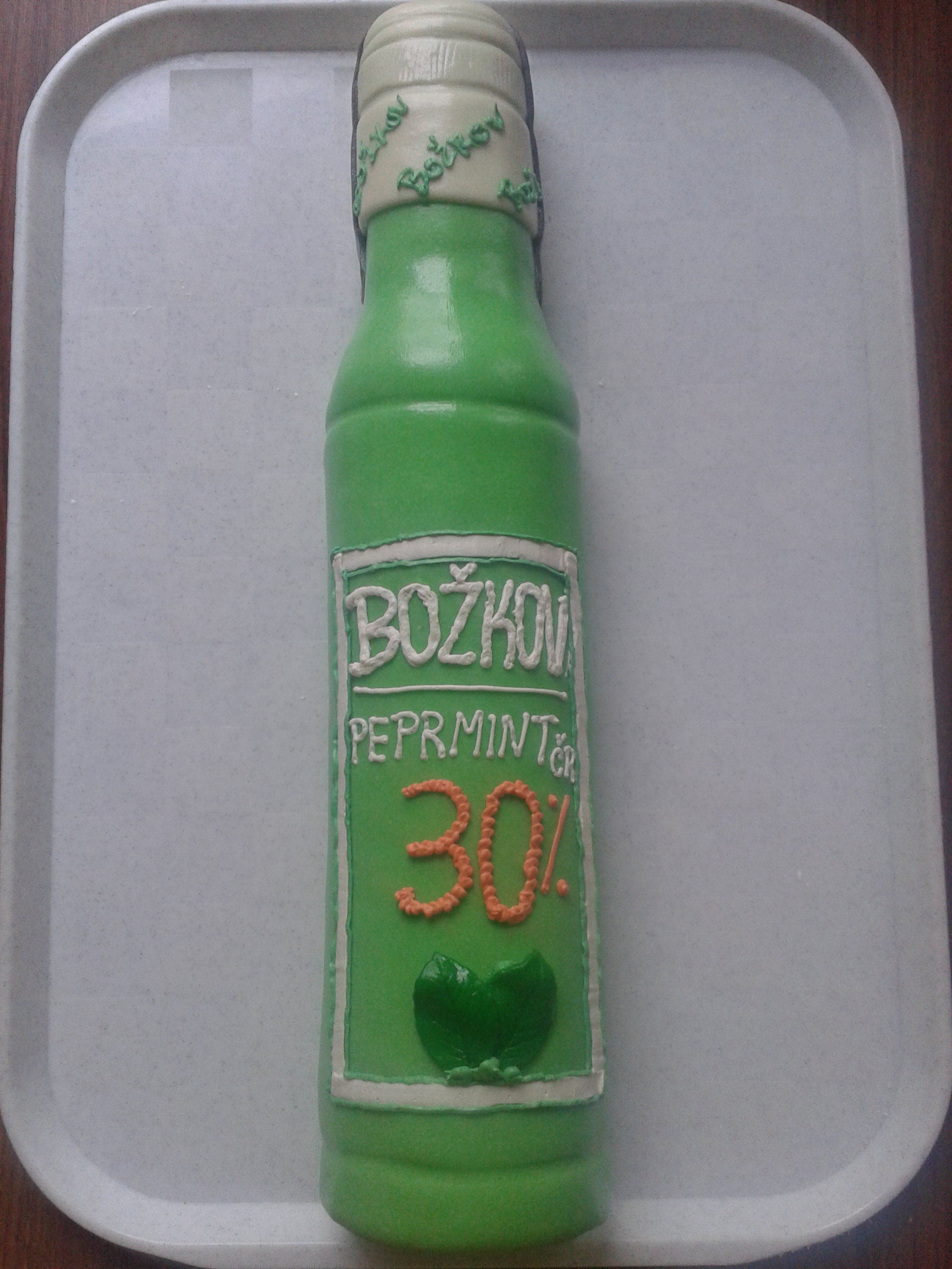 flaška zelený